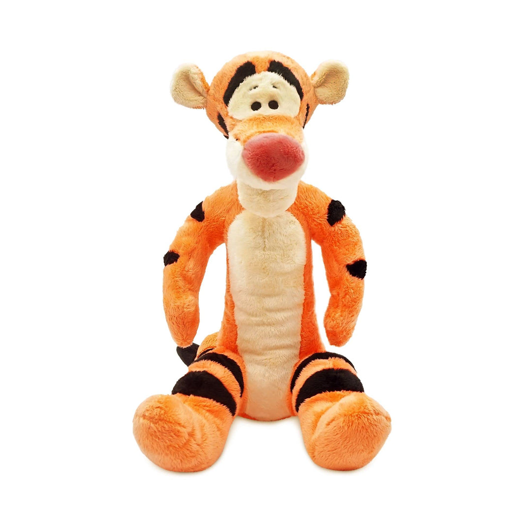 Disney Store Offizielles mittelgrosses Tigger-Stofftier, 44 cm, aus weichem Plüschmaterial mit Stick
