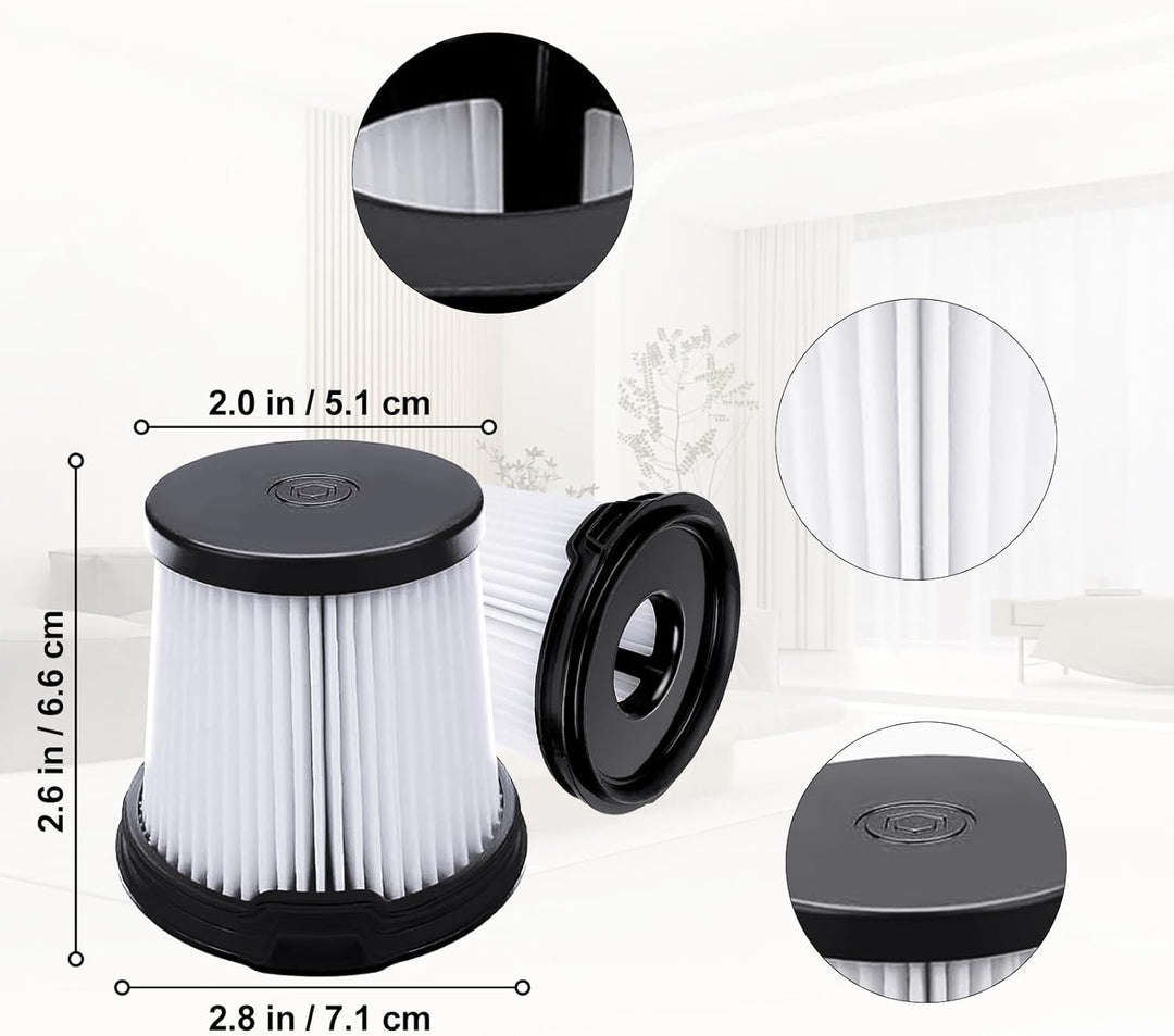 4 Stück Filter für Shark Detect Pro IW3611DE / IW3611EU / IW1611DE/ IW1611EU/ BU1120EU Kabelloser St