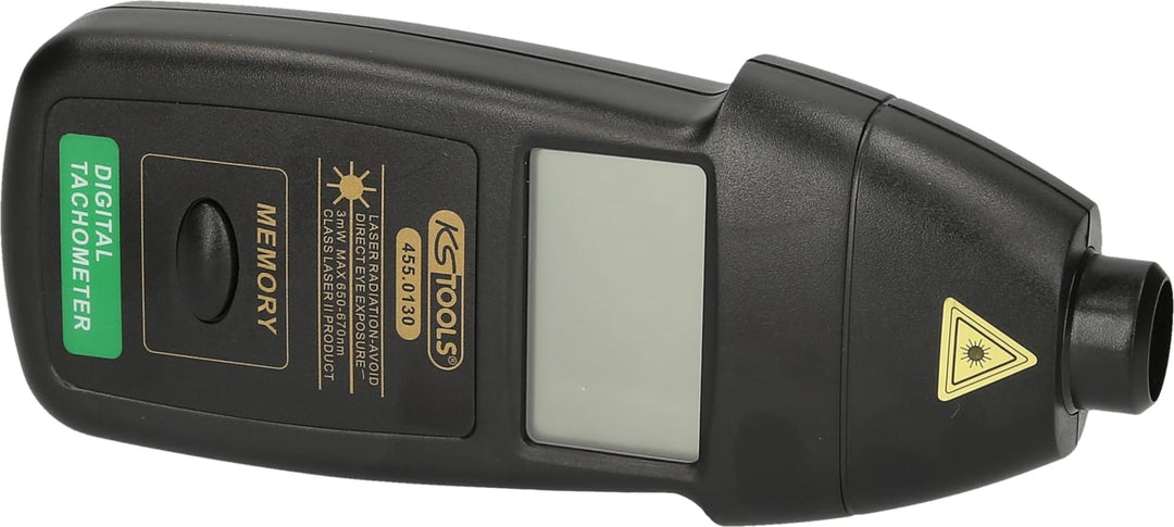KS Tools 455.0130 Fotoelektronischer Drehzahlmesser DT2234B Laser