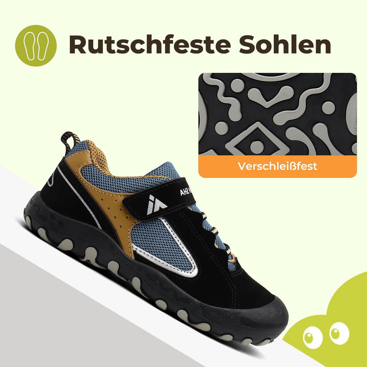 Mishansha Unisex-Kinder Turnschuhe Jungen Mädchen Trekkingschuhe rutschfest Wanderschuhe Outdoor Spo