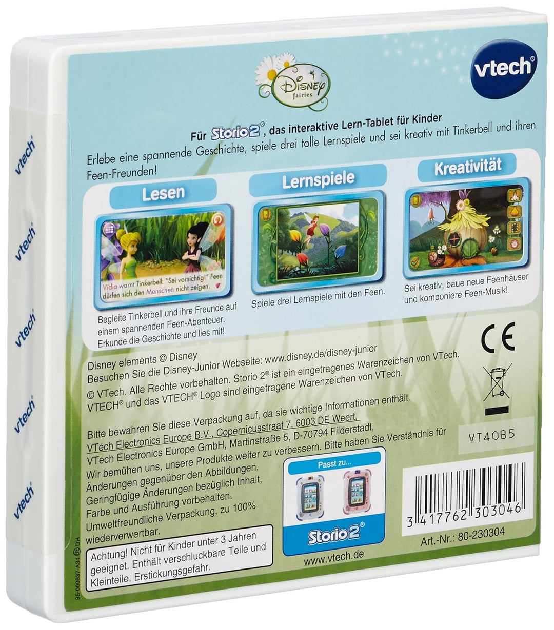 VTech 80-230304 - Lernspiel Tinkerbell (Storio 2, Storio 3S) Standard, Standard