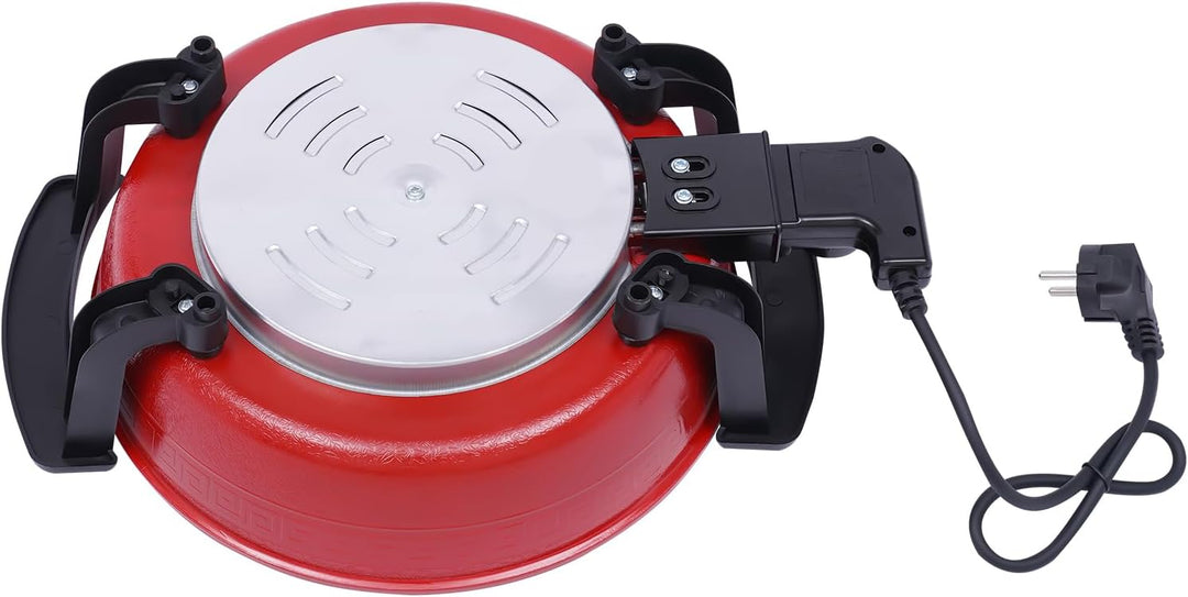 Hot Pot Elektrisch 1300W Elektrischer Topf mit 2 Kammern Shabu Shabu und Deckel 6L Suppentopf Töpfe