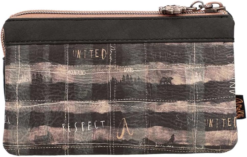 Anekke 35619-015 Wild Medium Triple Wallet - 100% PU, bunt, Einheitsgrösse Einheitsgrösse Bunt, Einh