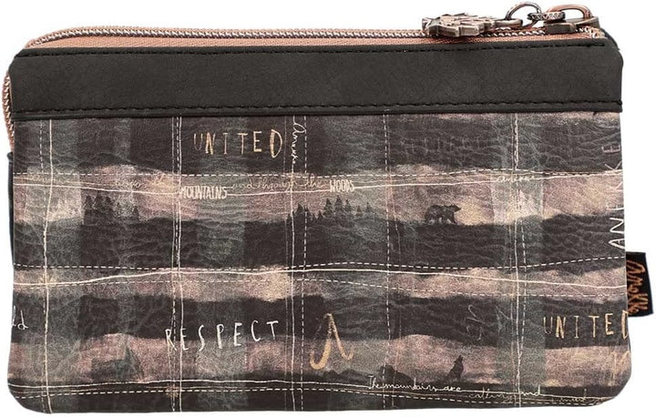 Anekke 35619-015 Wild Medium Triple Wallet - 100% PU, bunt, Einheitsgrösse Einheitsgrösse Bunt, Einh