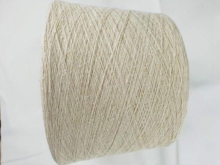 900 g Seidengarn GP 65,00 €/kg Nm 20/1 natur - 100% Seide Bourette auf der Kone