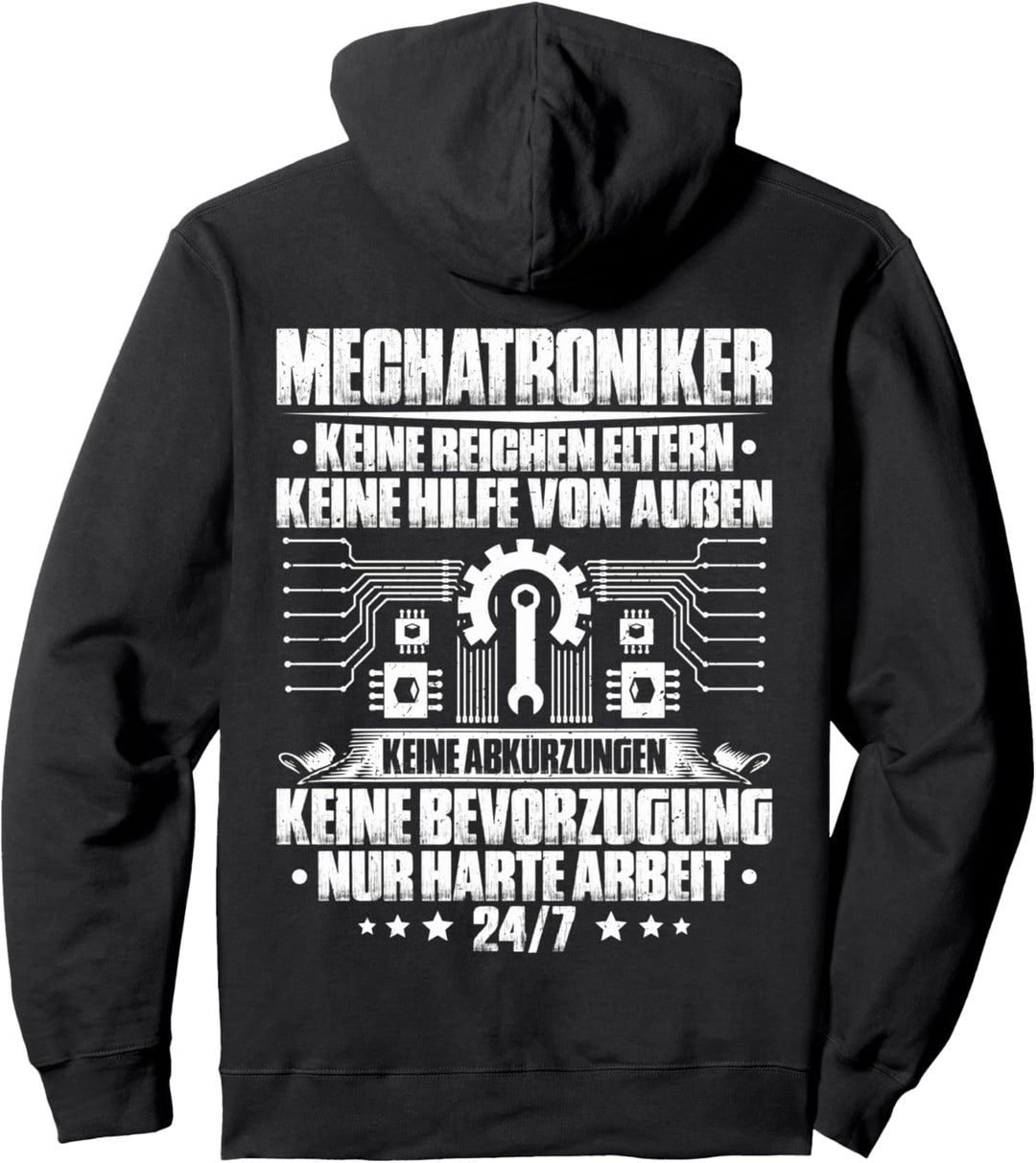 Harte Arbeit Mechatroniker Pullover Hoodie