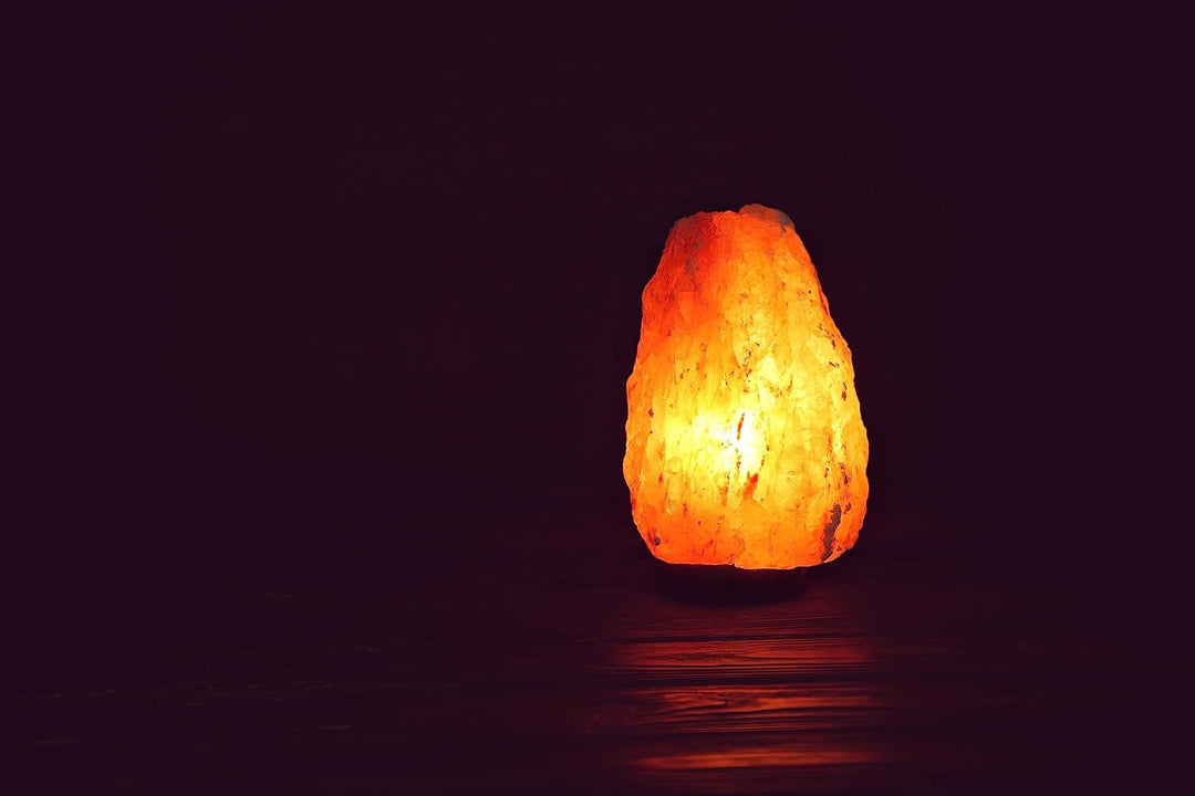 Kristallsalz-Lampe "naturell" 3-6 kg mit Elektrik