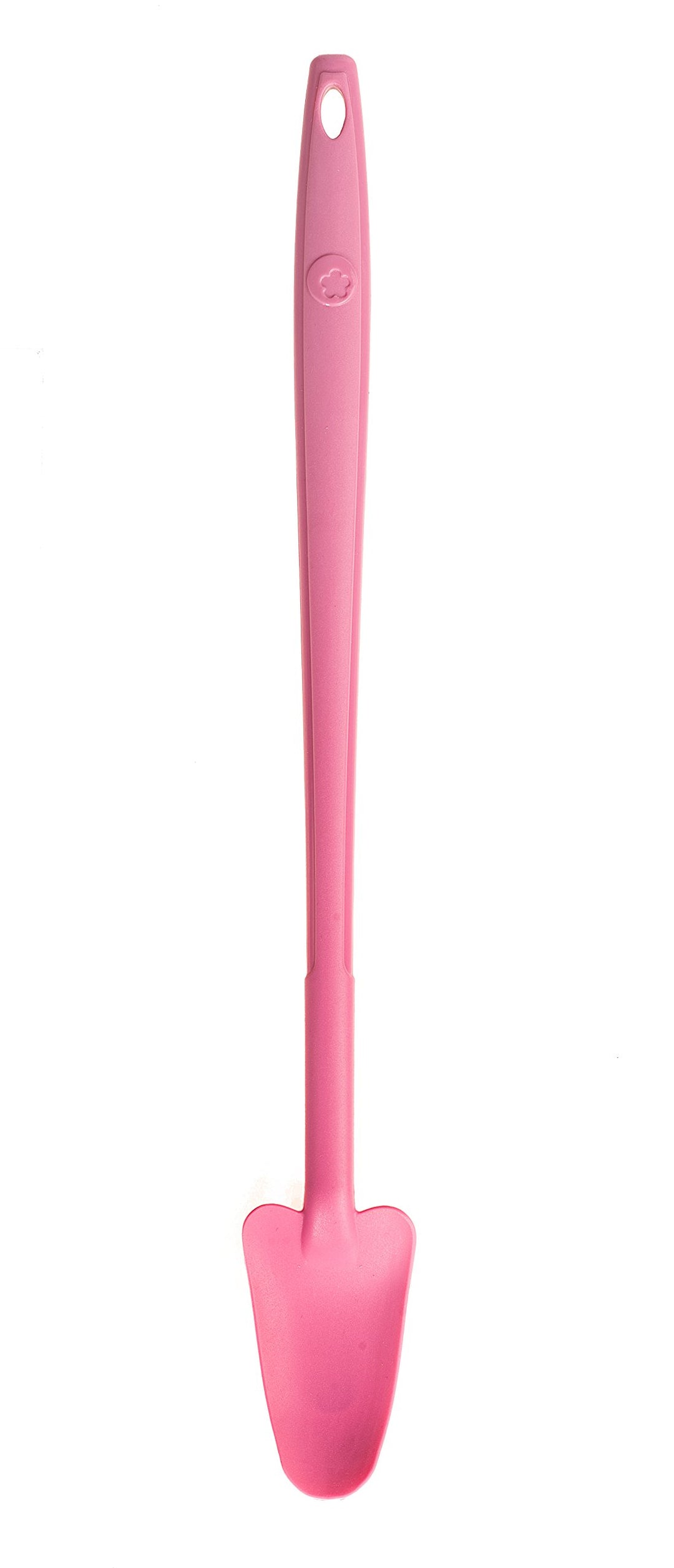 Kochblume Restelöffel L | Premium-Silikon | Hitzebeständig | Spülmaschinenfest | 31cm | Farbe: pink