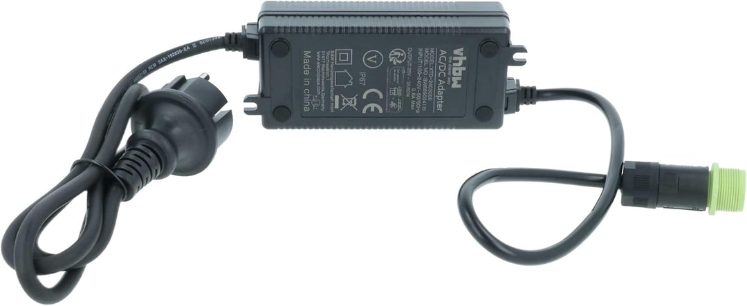 vhbw Ladegerät kompatibel mit Worx Landroid WR143E, WR147E, WR153E, WR147E.1, WR155E, S700i Akku-Ras
