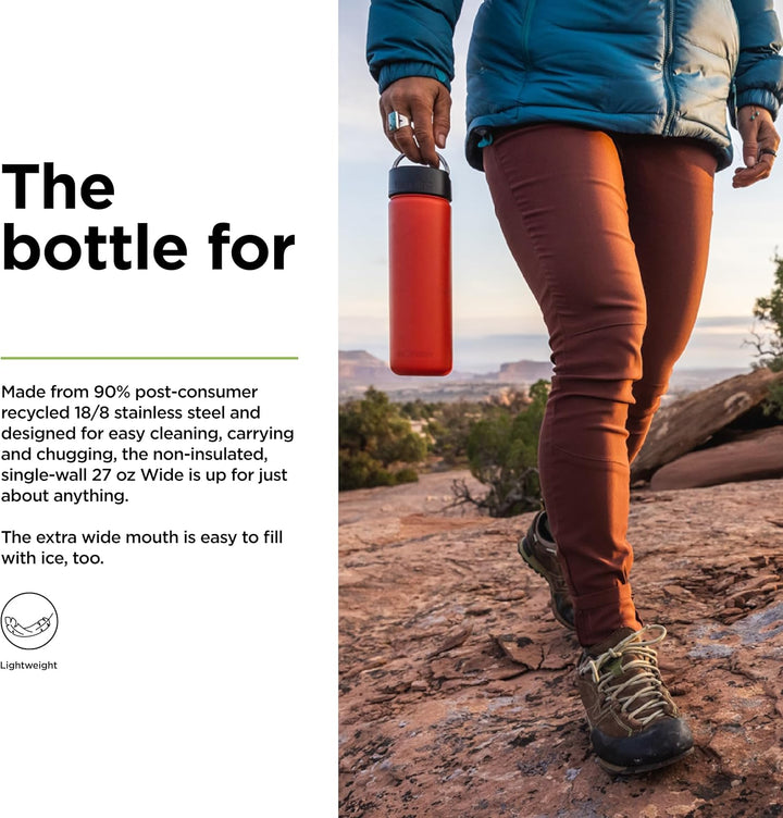 Klean Kanteen Unisex – Erwachsene Tkwide Schlaufenkappe, Tiger Lily, One Size