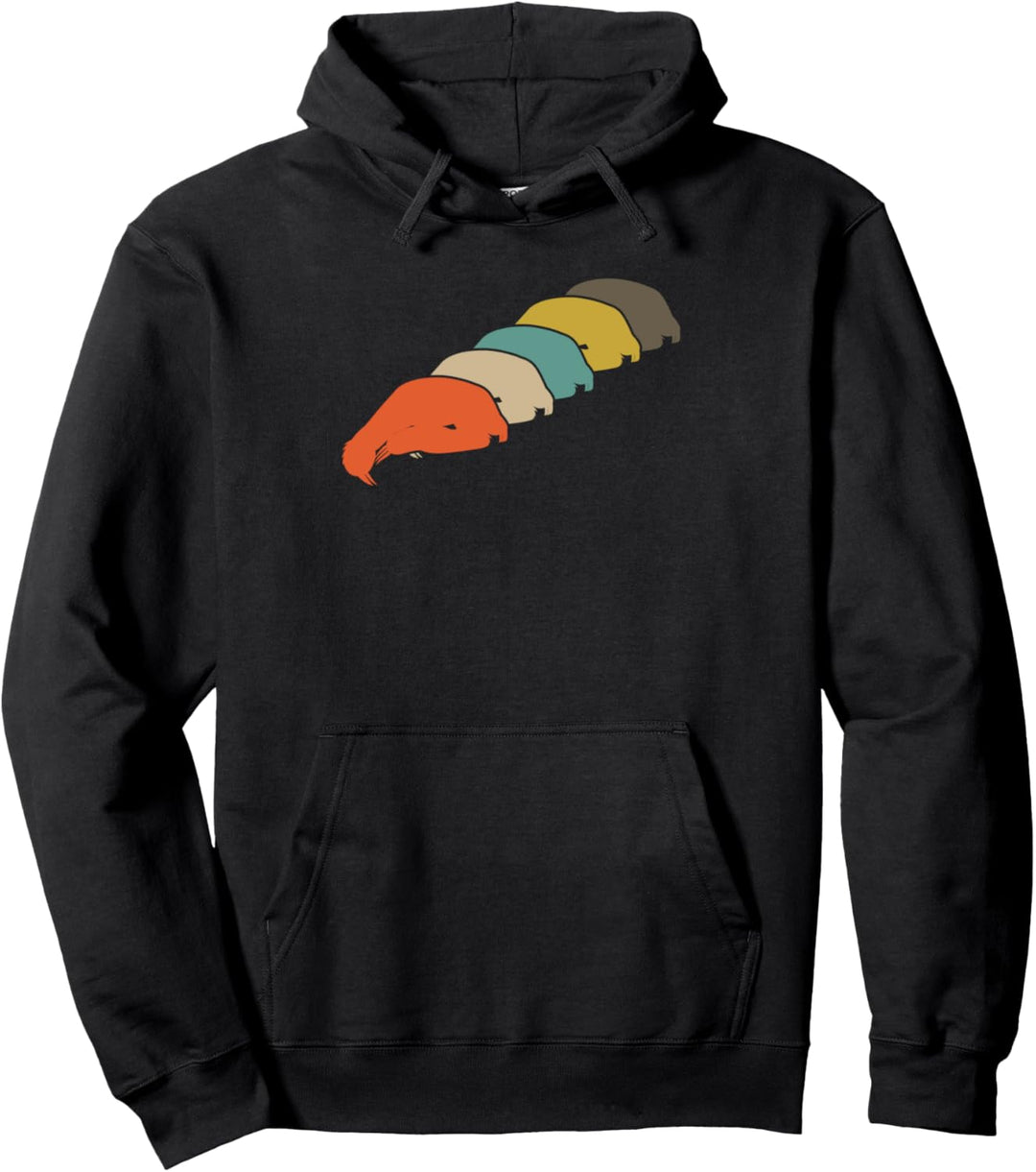 Faultier Retro Faultiere Retro Pullover Hoodie
