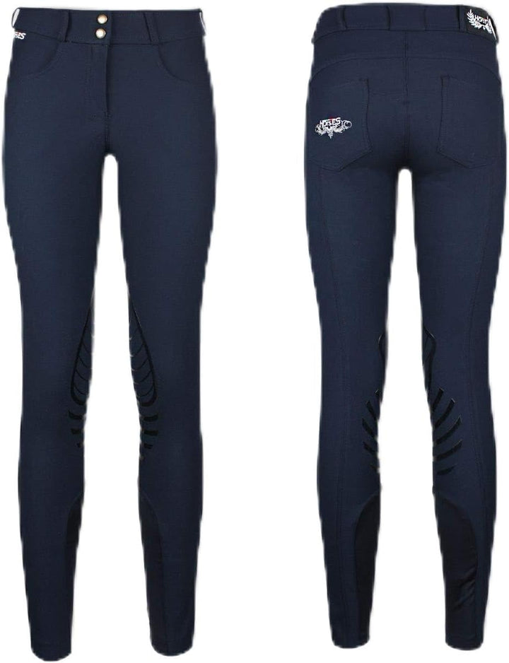 Horses "Aurora Damenhosen ITA 46 / DE 42 Blau, ITA 46 / DE 42 Blau