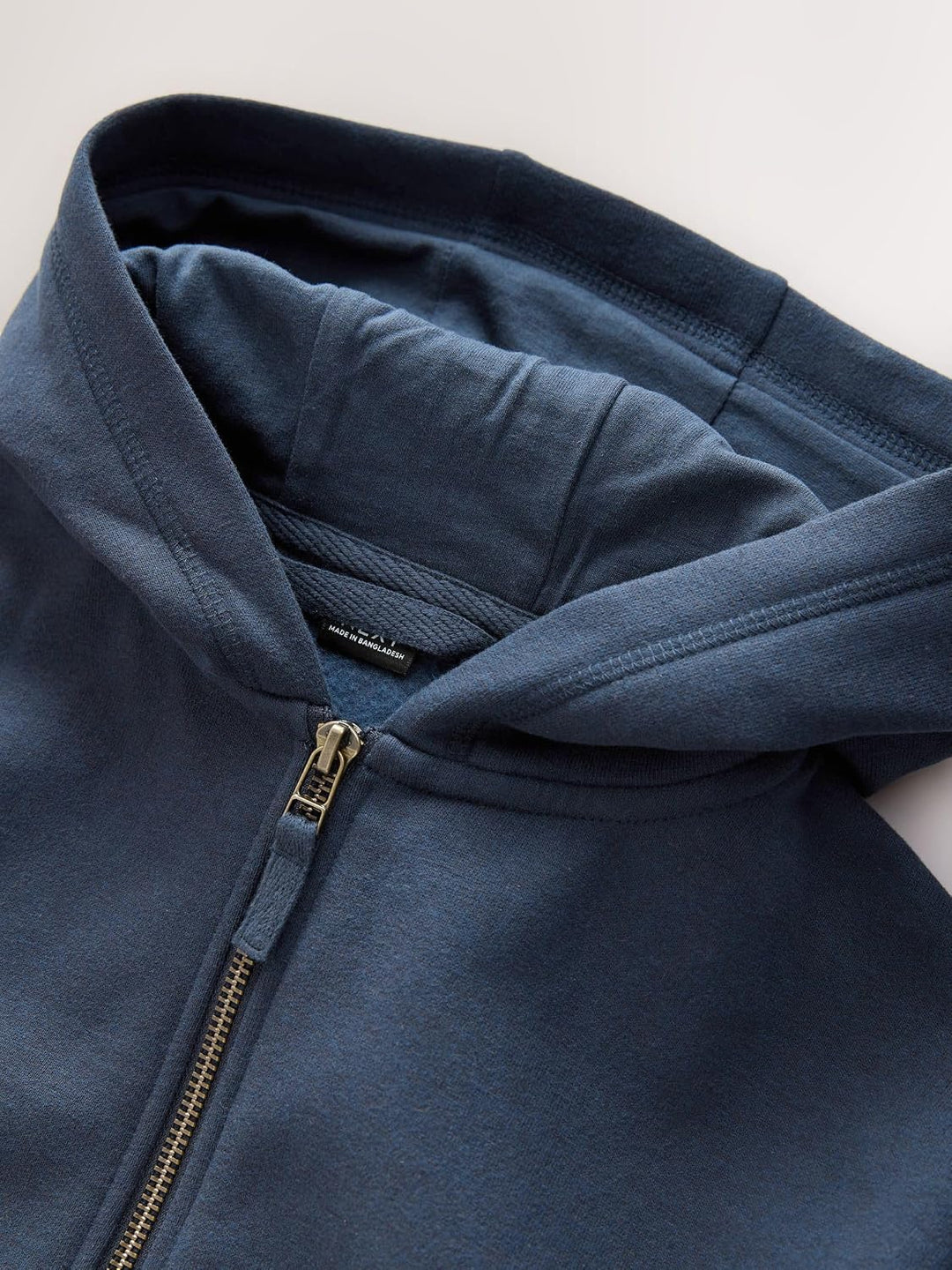 NEXT Mädchen Sportliche Kapuzenjacke mit hohem Baumwollanteil 140 Navy, 140 Navy