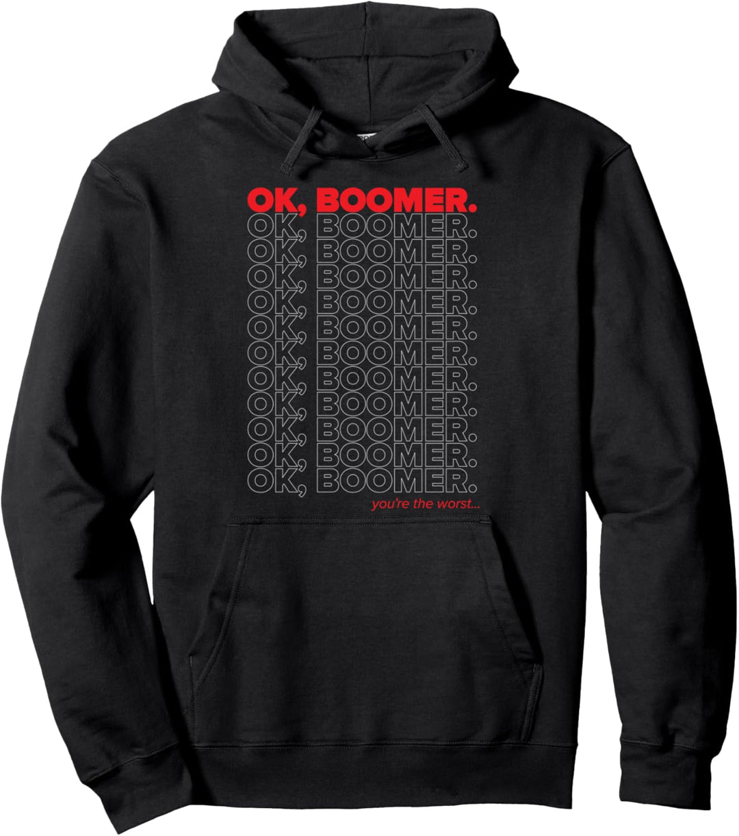 OK Boomer Pullover Hoodie
