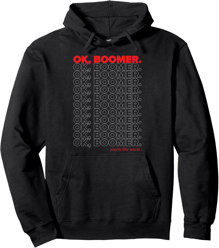 OK Boomer Pullover Hoodie