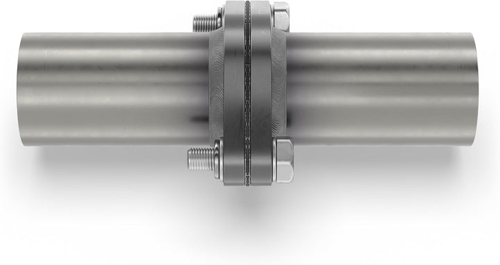 Universal Reparatur Flanschset VZ Abgasanlage von Ø45 50 55 60mm Auspuff Flansch.SET aus Massivstahl