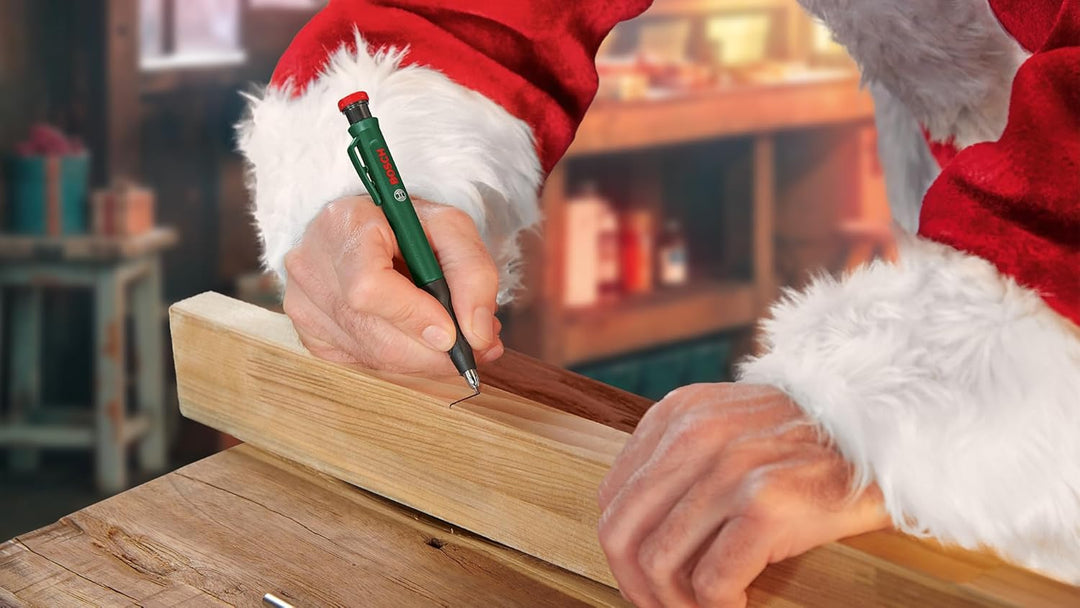 Bosch 41-tlg. Adventskalender 2025 (Set mit Bügelsäge, Bit-Schraubendreher mit T-Griff, Schraubendre