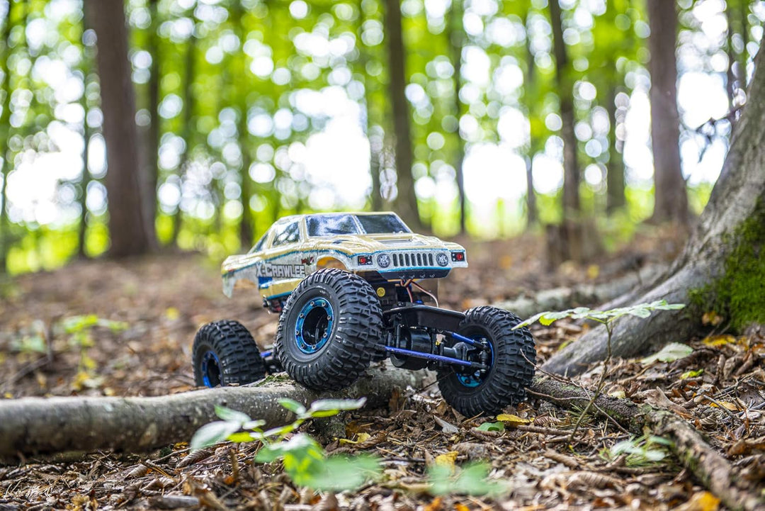 Carson 500404067 X-Crawlee PRO 1:10 – robuster XL RC-Crawler, 4x4, verschränkbare Achsen, einstellba