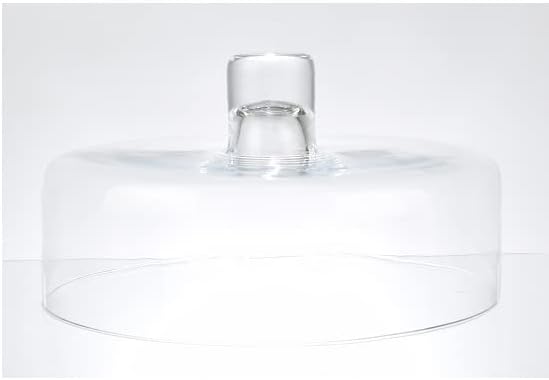 EMH Handgefertigte Glasabdeckung Glocke Höhe 17 cm x 31 cm
