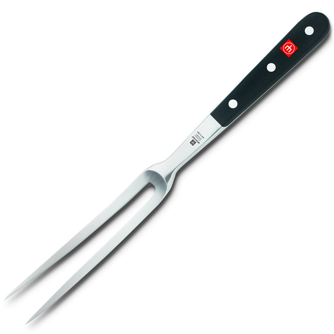 Wüsthof Fleischgabel, 10 cm, Classic (4411/20), hochwertige Tranchiergabel, Edelstahl, rostfrei