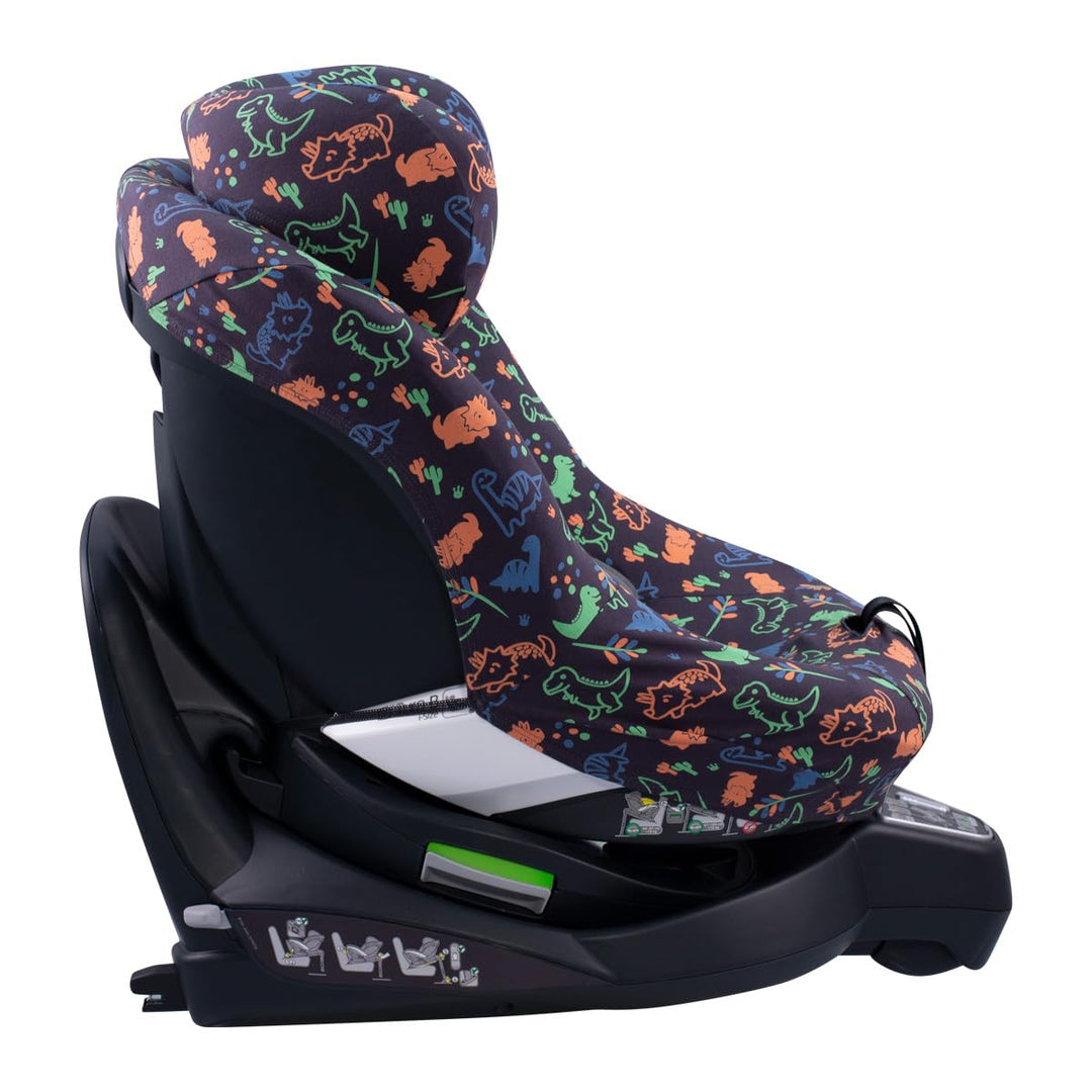 JYOKO KIDS Bezug Kompatibel mit Besafe Izi Turn B I-Size (Happy Dino)