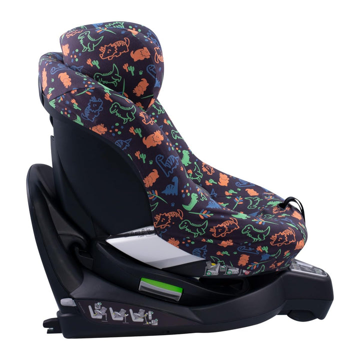 JYOKO KIDS Bezug Kompatibel mit Besafe Izi Turn B I-Size (Happy Dino)