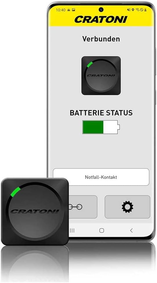 Cratoni Unisex – Erwachsene C-Safe Crash Sensor, Schwarz, Einheitsgrösse