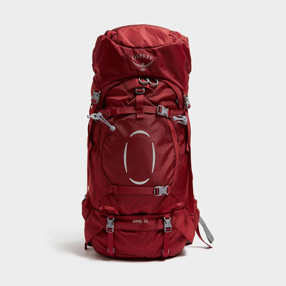 Osprey Ariel 55 Trekkingrucksack für Frauen Claret Red WM/L, Claret Red WM/L
