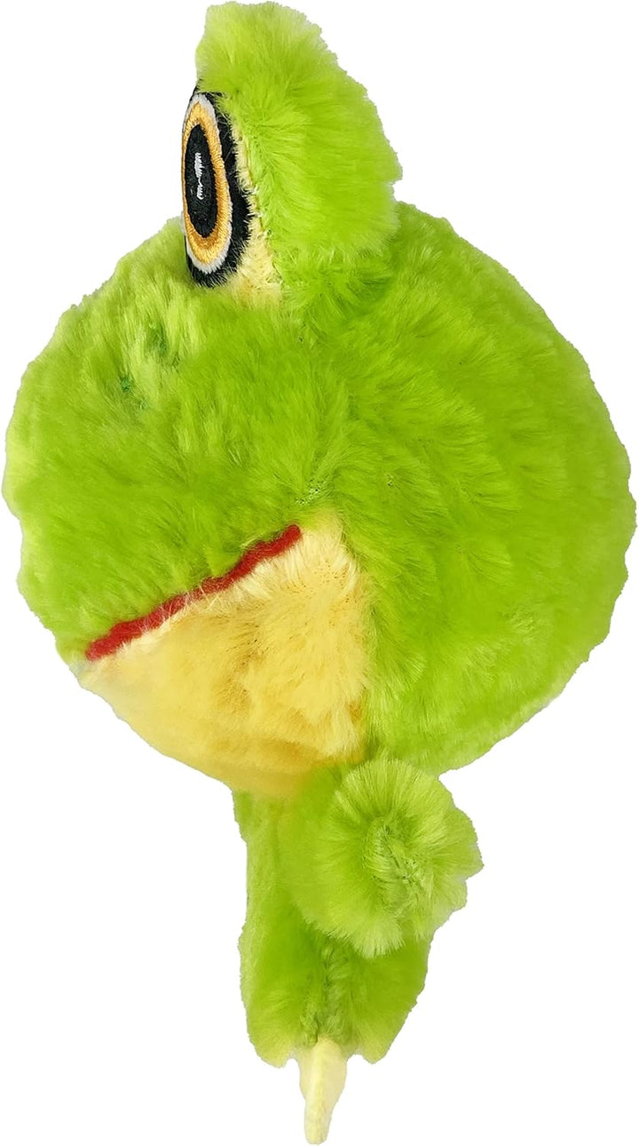 Multipet 43233-1 Knobby Noggins Frosch Hundespielzeug Small 3, Small 3