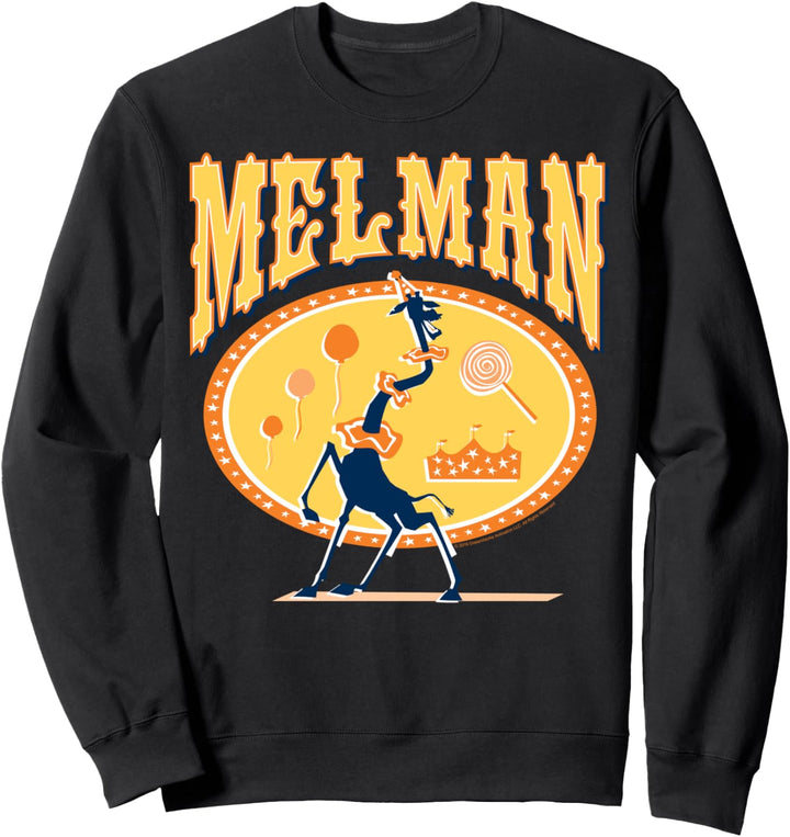 Madagascar Melman Circus Giraffe Silhouette Poster Sweatshirt