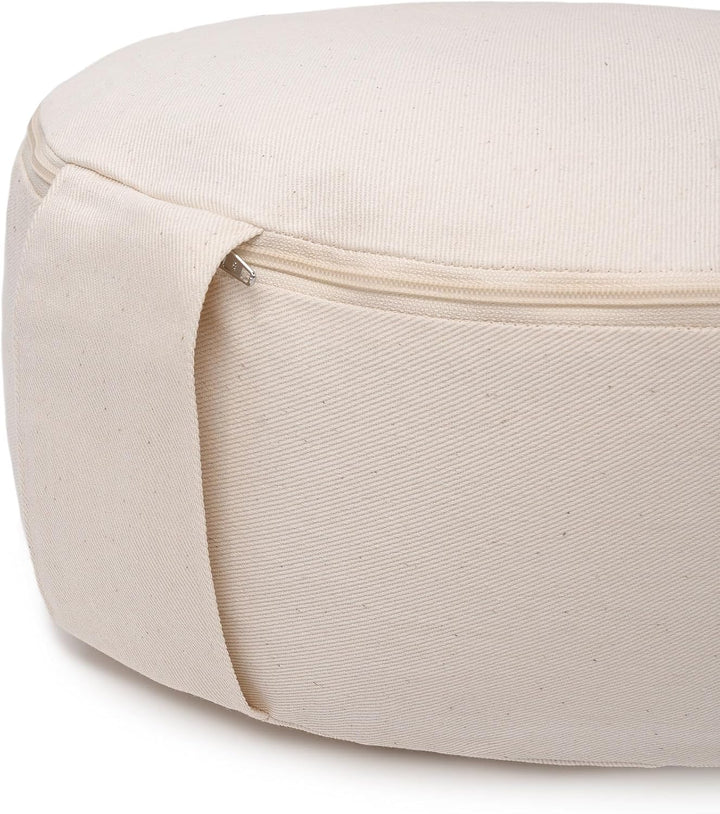 Yogabox Meditationskissen/Yogakissen Rondo Classic Made in Germany natur, natur