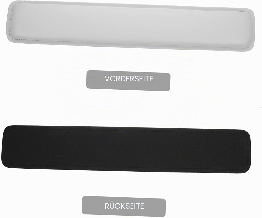 Ergonomische Tastatur Handgelenkauflage, Memory-Schaum Handstützpolster Für Büro Und Zuhause, Weiss,