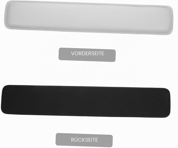 Ergonomische Tastatur Handgelenkauflage, Memory-Schaum Handstützpolster Für Büro Und Zuhause, Weiss,