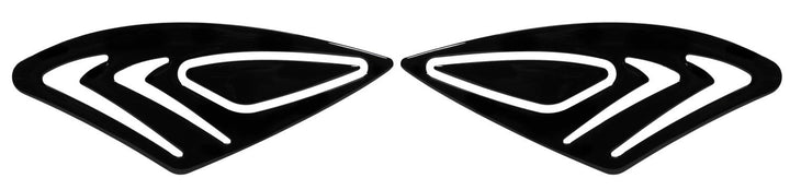 BIKE-label Seitentank Tankpad Motorrad Aufkleber Schwarz kompatibel für Honda 800301