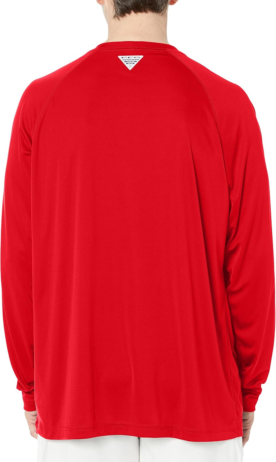 Columbia Terminal Tackle Langarmhemd für Herren Roter Jaspis / Cooles Graues Logo M, Roter Jaspis /