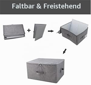 iwill CREATE PRO Aufbewahrungsbehälter Gestapelte Aufbewahrungsbox mit Deckel, Garderobenschublade,