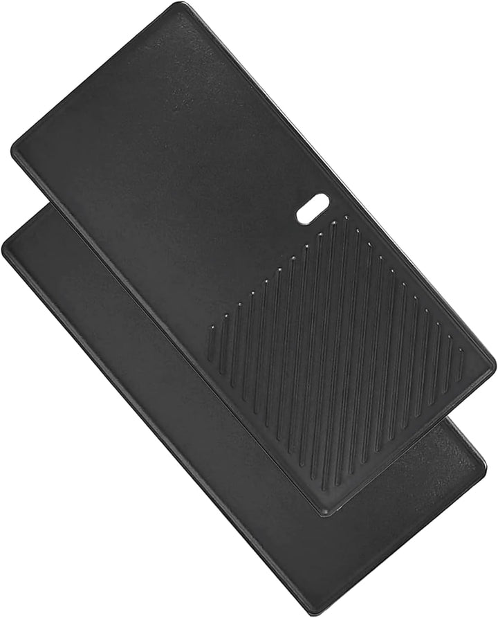 Denmay Gusseisen Grillplatte 43 x 21cm für Charbroil, Enders Boston 3, Enders Monroe 3 Pro, Landmann