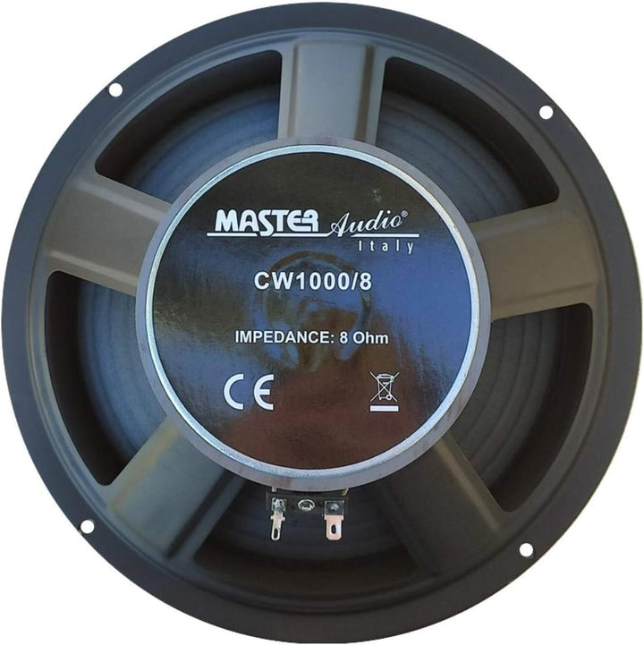 1 WOOFER MASTER AUDIO CW1000/8 Lautsprecher 25,00 cm 250 mm 10" 220 watt rms und 440 watt max impeda