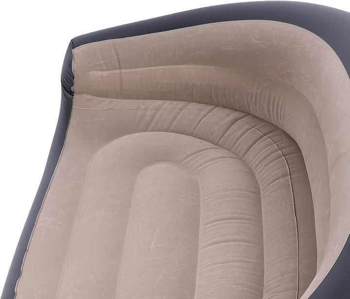 Luqeeg Floodable Blow -up Couch Lounger Zwei -Seater -Lounge -Stuhl für Erwachsene, Aufblasbare Couc