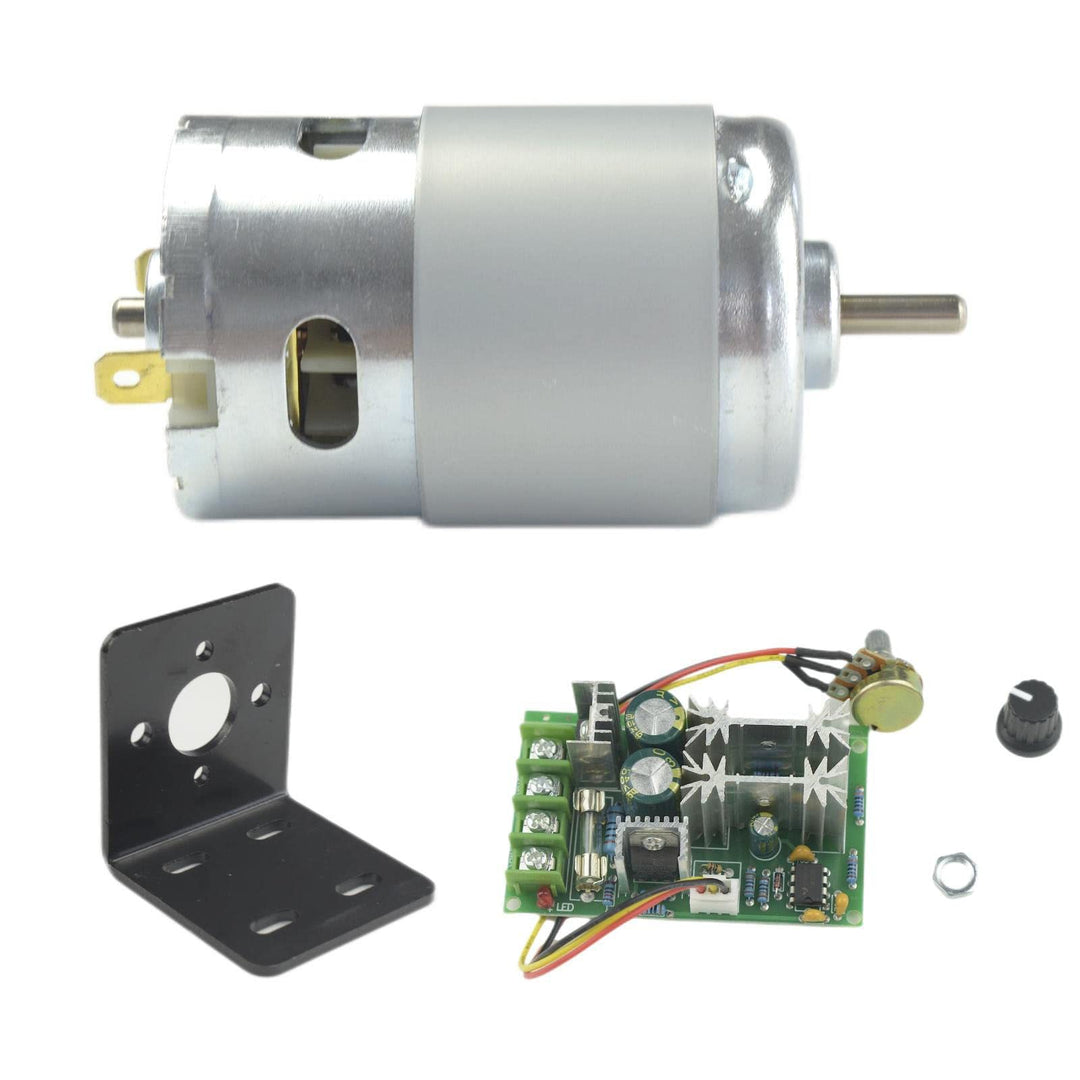 CONQUERALL 895 Motor 12V 9000RPM/24V 18000RPM Hochleistungs Mini DC Motor mit Halterung und 20A Dreh