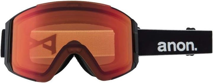 Anon Herren Sync Snowboard Brille Einheitsgrösse Black/Perceive Sunny Red, Einheitsgrösse Black/Perc