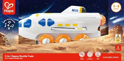 Hape Spaceshuttle, Eisenbahn, Zubehör, ab 3 Jahren