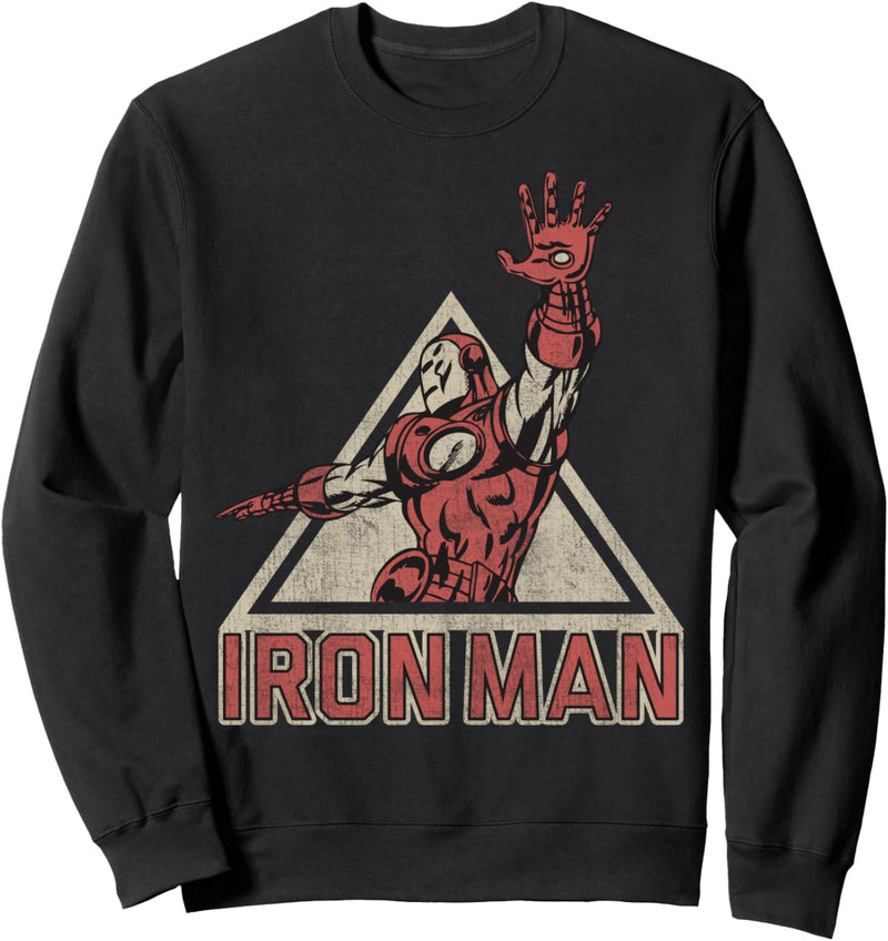 Marvel Iron Man Triangle Portrait Sweatshirt