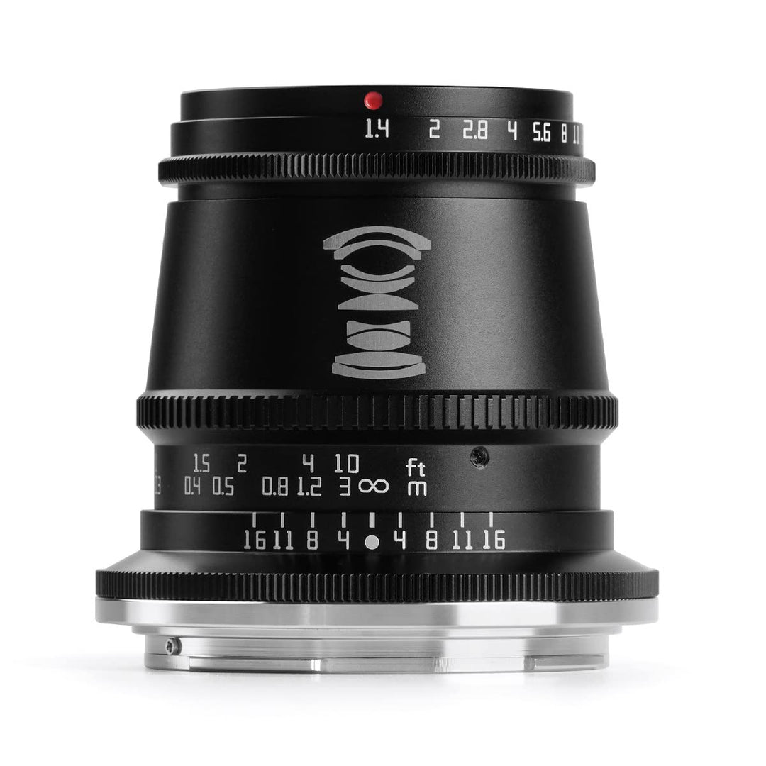 TT Artisan 17mm f 1.4 APS-C Objektiv Anschluss L Mount Weitwinkelobjektiv mit manuellem Fokus TTAL17