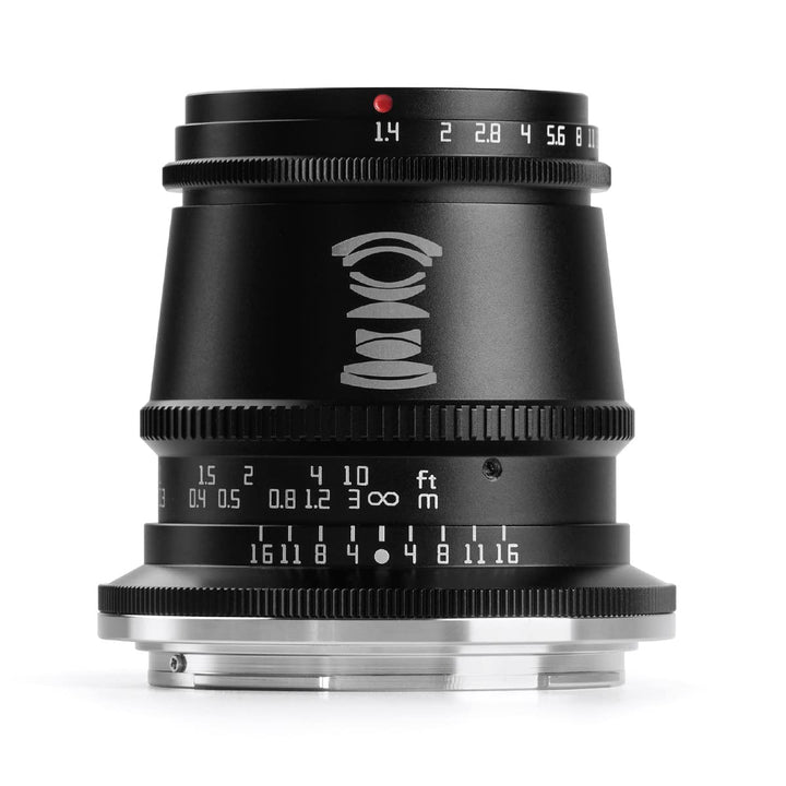 TT Artisan 17mm f 1.4 APS-C Objektiv Anschluss L Mount Weitwinkelobjektiv mit manuellem Fokus TTAL17