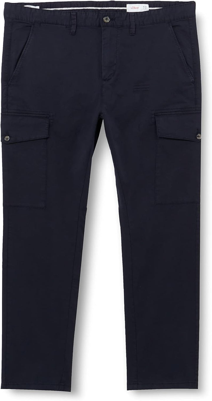 s.Oliver Herren Hose lang 40W / 32L Blau 5959, 40W / 32L Blau 5959