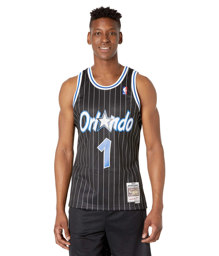 Mitchell &amp; Ness NBA Orlando Magic Penny Hardaway Trikot Herren XXL Schwarz, XXL Schwarz