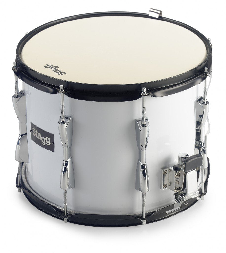 Stagg 22088 Snare Marschtrommel 33x25,4 cm (13x10 Zoll) weiss