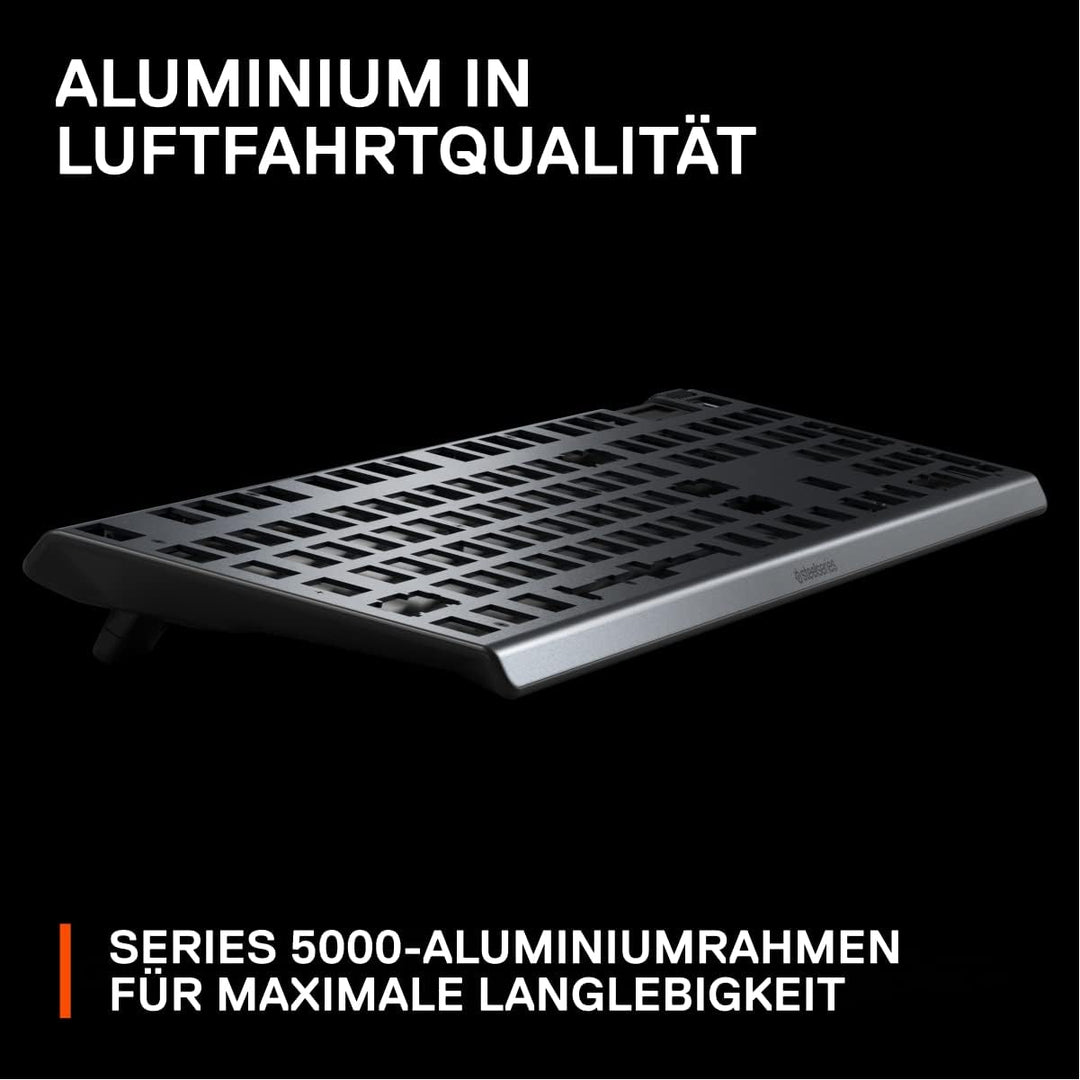 SteelSeries Apex Pro HyperMagnetic Gaming-Tastatur – Die schnellste Tastatur der Welt – Anpassbares