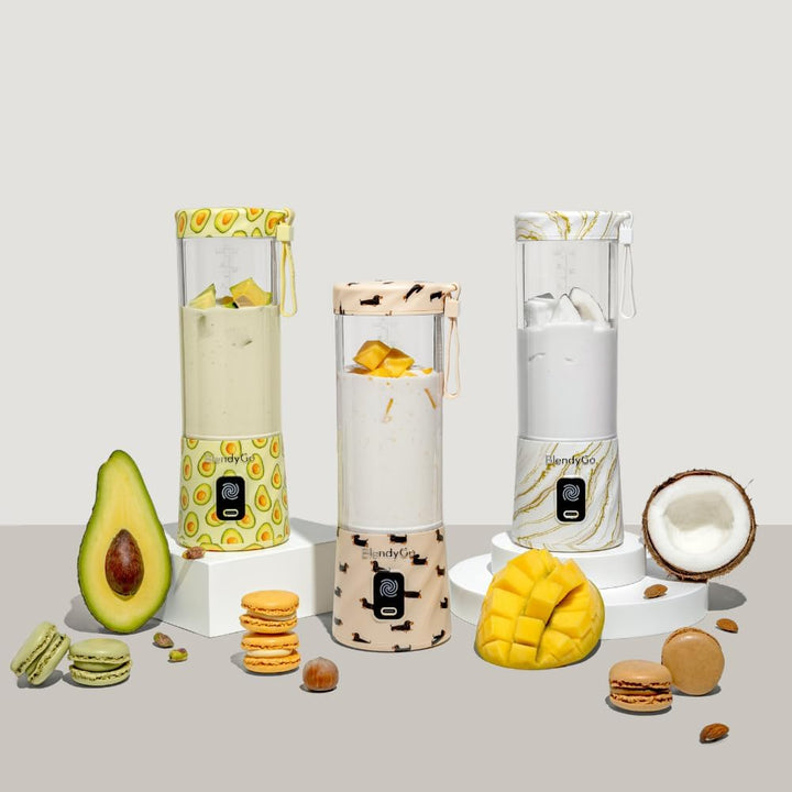 BlendyGo 3 Tragbarer Mixer, Blender, Mini Standmixer, 550 ml, Smoothie maker, Mixer smoothie maker t
